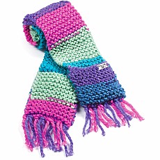 Learn to Knit Pocket Scarf