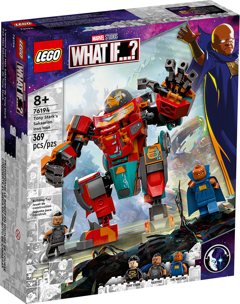 LEGO MARVEL WHAT IF? Tony Stark's Sakaarian Iron Man - LEGO - Dancing  Bear Toys