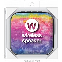 Jamm'd Wireless Speaker - Rainbow Tie Dye