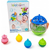 Lalaboom 3 in 1 Splash Ball 12 piece set