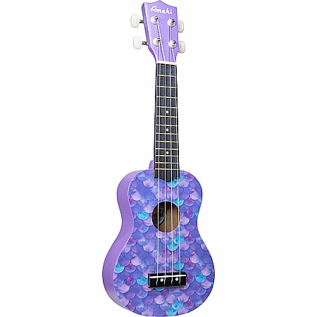 Amahi Ukulele - Purple Mermaid