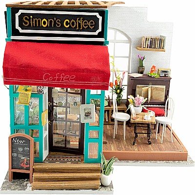 DIY Miniature House: Simon's Coffee Shop