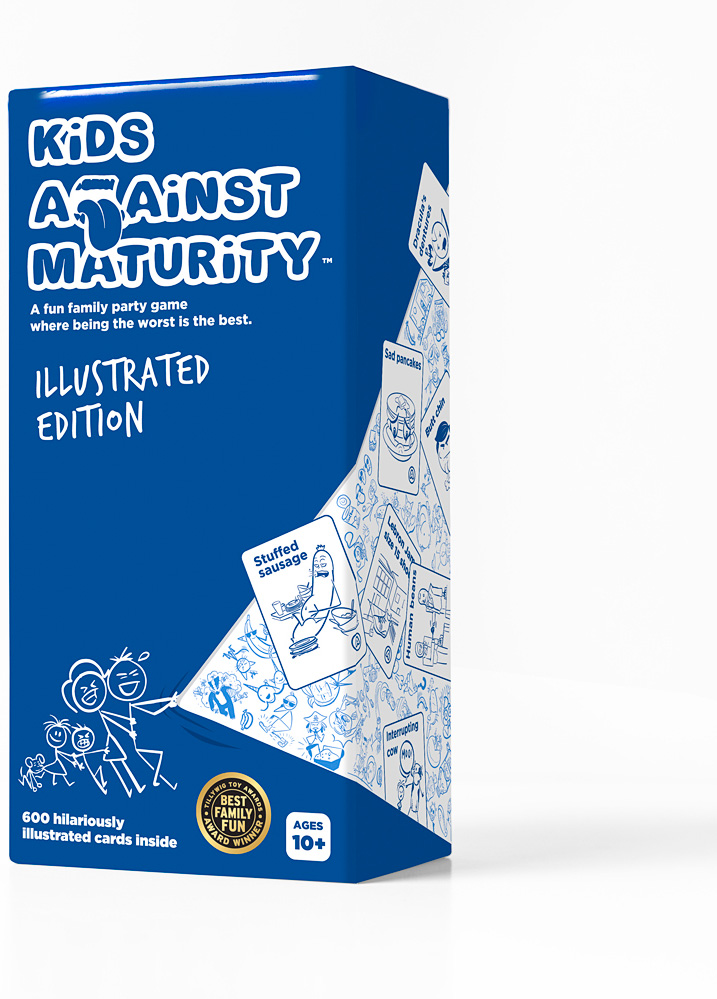 Kids Against Maturity Illustrated Edition Card Game