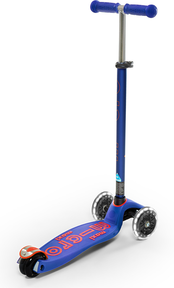 Deluxe LED Scooter - Blue - Micro