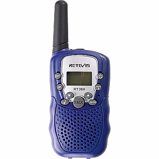 Retevis RT388 2 pcs Kids Walkie Talkies with Flashlight - Dark Blue