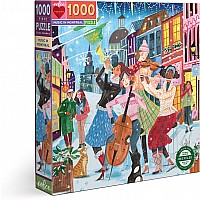eeBoo Music in Montreal 1000 Piece Puzzle