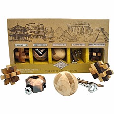 Wooden Brainteaser Puzzle Collection