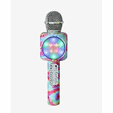 Sing-along Bling Karaoke Microphone Tie Dye Edition