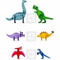 Magna-Tiles Dino World XL 50 pc