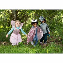 Pink Sequins Butterfly Dress & Wings