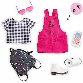 Corolle Girls Music & Fashion Dressing Room Doll Clothes Set