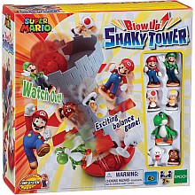 Super Mario Blow Up! Shaky Tower Game