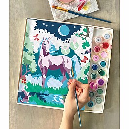 iHeartArt Paint by Numbers - Moonlit Unicorn