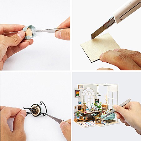 DIY Miniature House Kit: SOHO Time