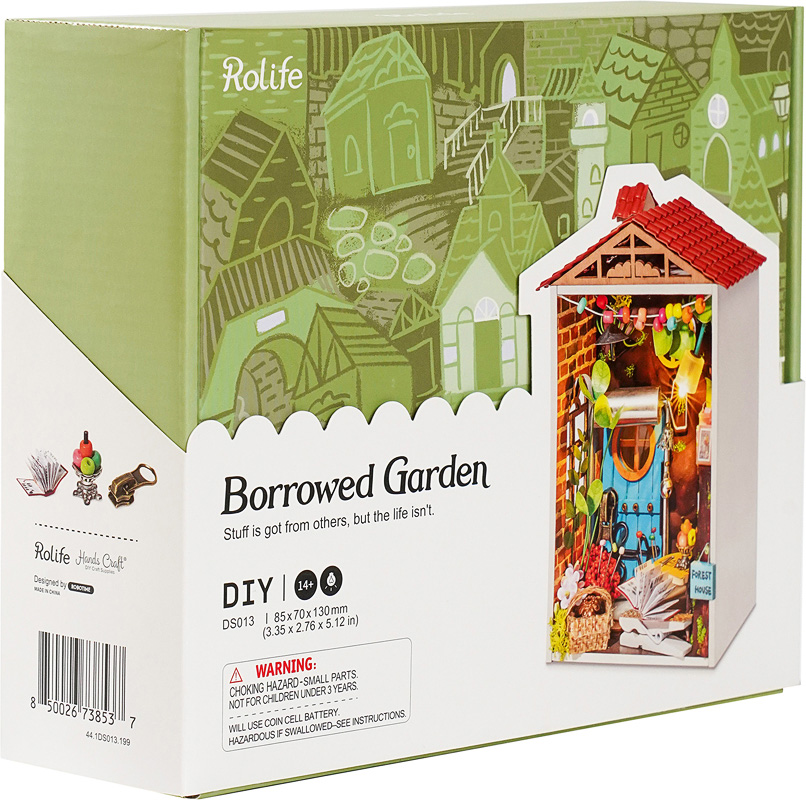 DIY Paper Garden Craft Kit, Adult Craft Kit 