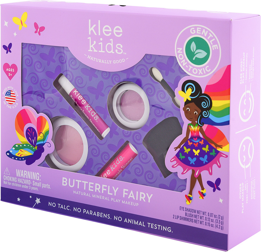 Klee Kids Natural Mineral Play Makeup Kit Butterfly Fairy - Imagine