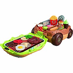 3 in 1 Burger Car Playset - Local Pickup Only