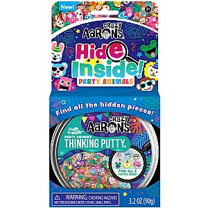 Hide Inside! Party Animal Thinking Putty