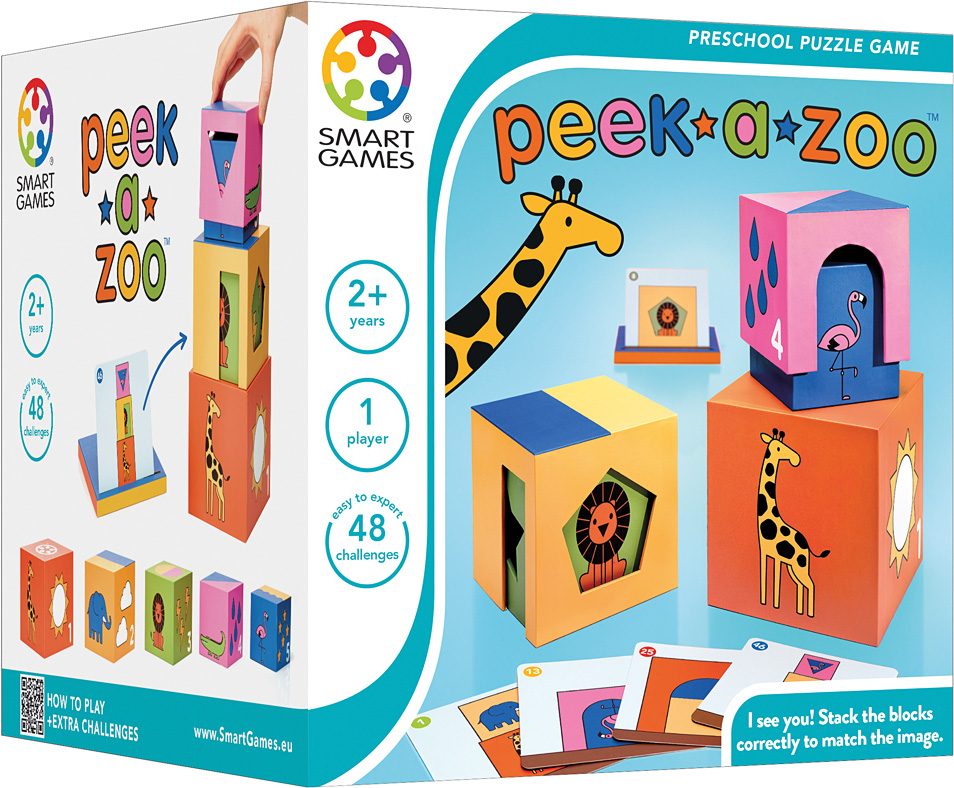 Peek-A-Zoo Preschool Puzzle Blocks