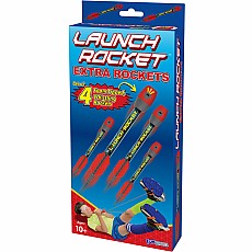 Launch Rocket, Extra Rockets - Set of 4