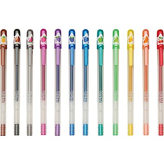 Yummy Yummy Scented Glitter Gel Pens - 12 pk