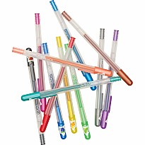 Yummy Yummy Scented Glitter Gel Pens - 12 pk