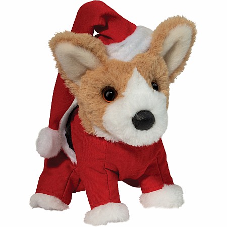 Corgi Mini Soft in Santa Suit