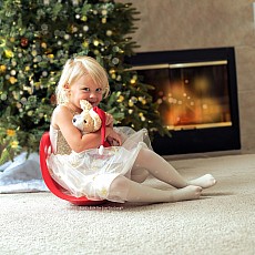 Corgi Mini Soft in Santa Suit 9"