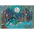 Fantasy Forest 500 Piece Wooden Puzzle