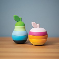 Stacking Silicone Apple & Pear