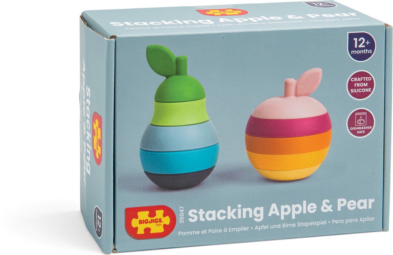 Stacking Apple & Pear - Fun Stuff Toys