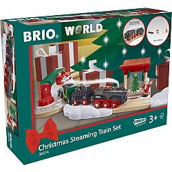 BRIO Christmas Steaming Train Set