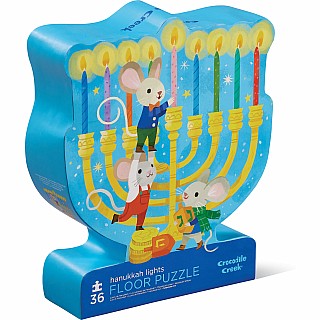 Hanukkah Lights 36 Piece Floor Puzzle