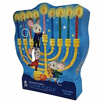 Hanukkah Lights 36 Piece Floor Puzzle