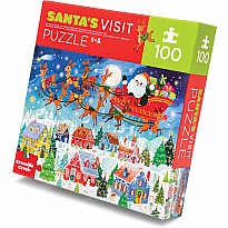 Santa's Visit 100 Piece Puzzle