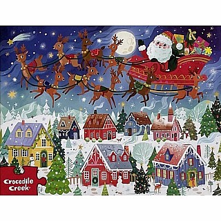 Santa's Visit 100 Piece Puzzle