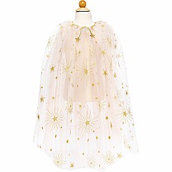 Golden Glam Party Cape - Size 4/6