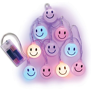 Choose Happy: Happy Face LED String Lights