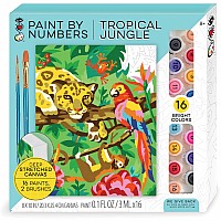 iHeartArt Paint by Numbers Tropical Jungle