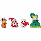 Calico Critters Happy Christmas Friends