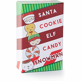 Santa Cookie Elf Candy Snowman Card Game