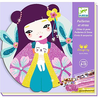 Onnanoko Glitter & Gem Boards Kit