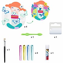 Onnanoko Glitter & Gem Boards Kit