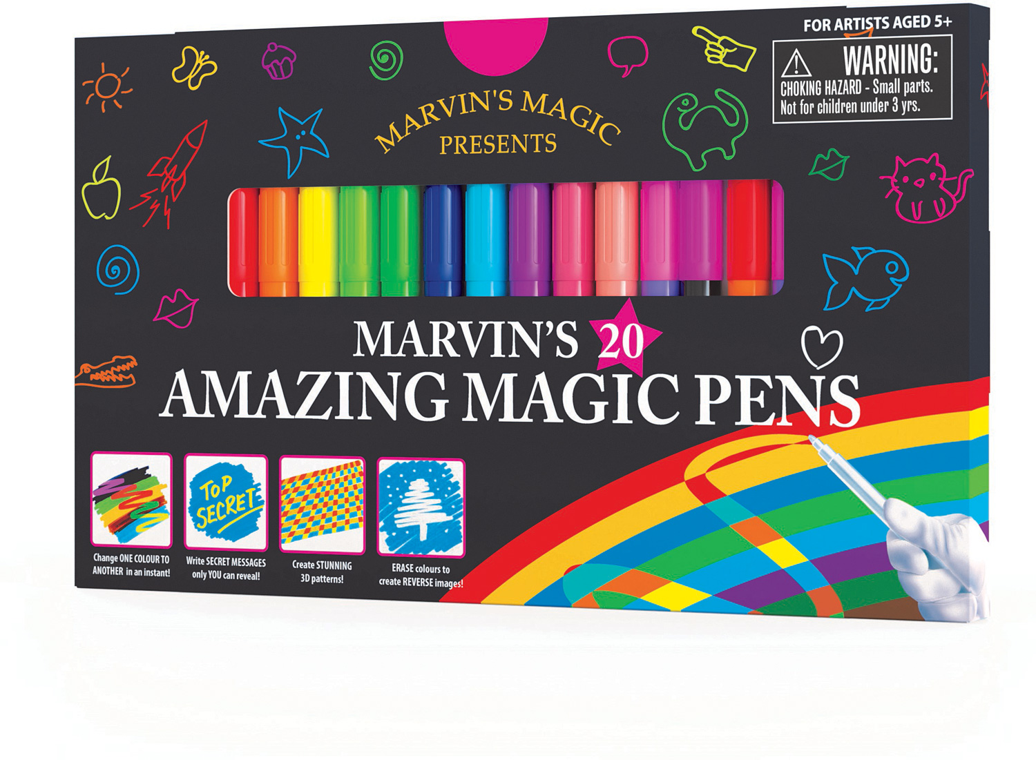 Marvin's Amazing Magic Pens - 20 pcs from Marvins Magic - School