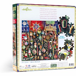 1000 Piece Puzzle, Holiday Ornaments