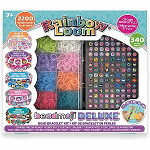 Rainbow Loom Beadmoji Deluxe Friendship Bracelet Kit