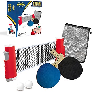 Retractable Table Tennis Set