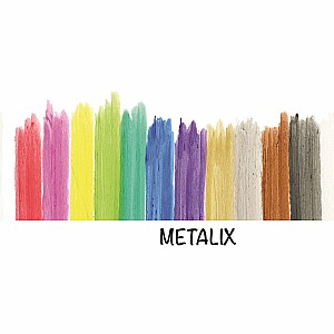 Kwik Stix Metalix Tempera Colors- 12 pk