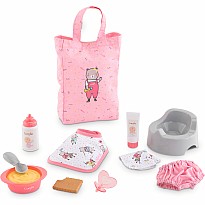 Corolle Large Pink Accessories Set