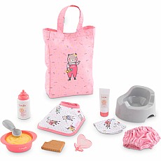 Corolle Large Pink Accessories Set